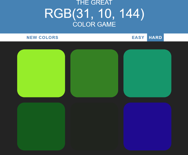 rgb color selector game screen snip image