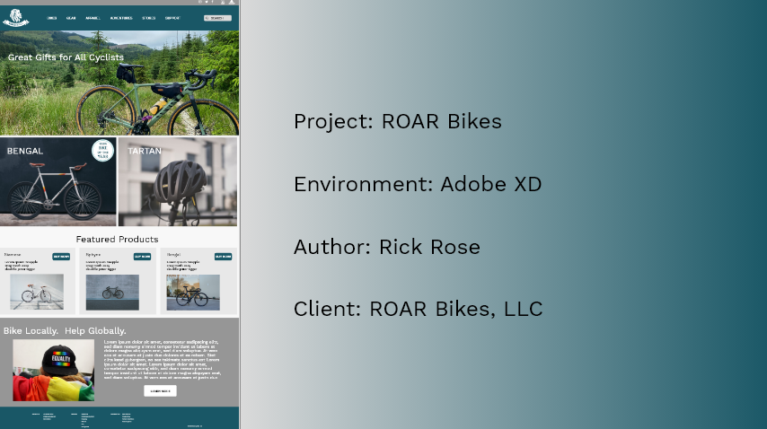 ROAR Bikes cover screen snip image