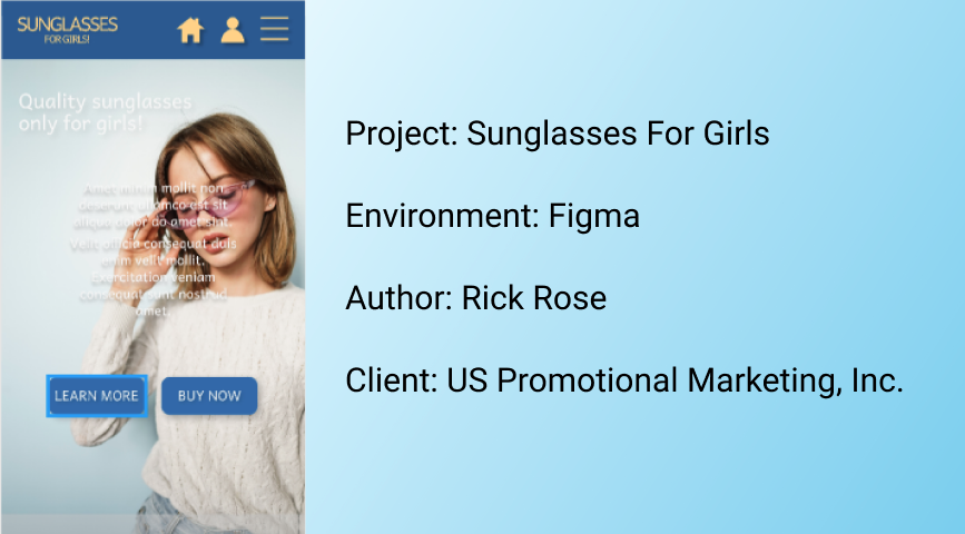 Sunglasses for girls cover screen snip image
